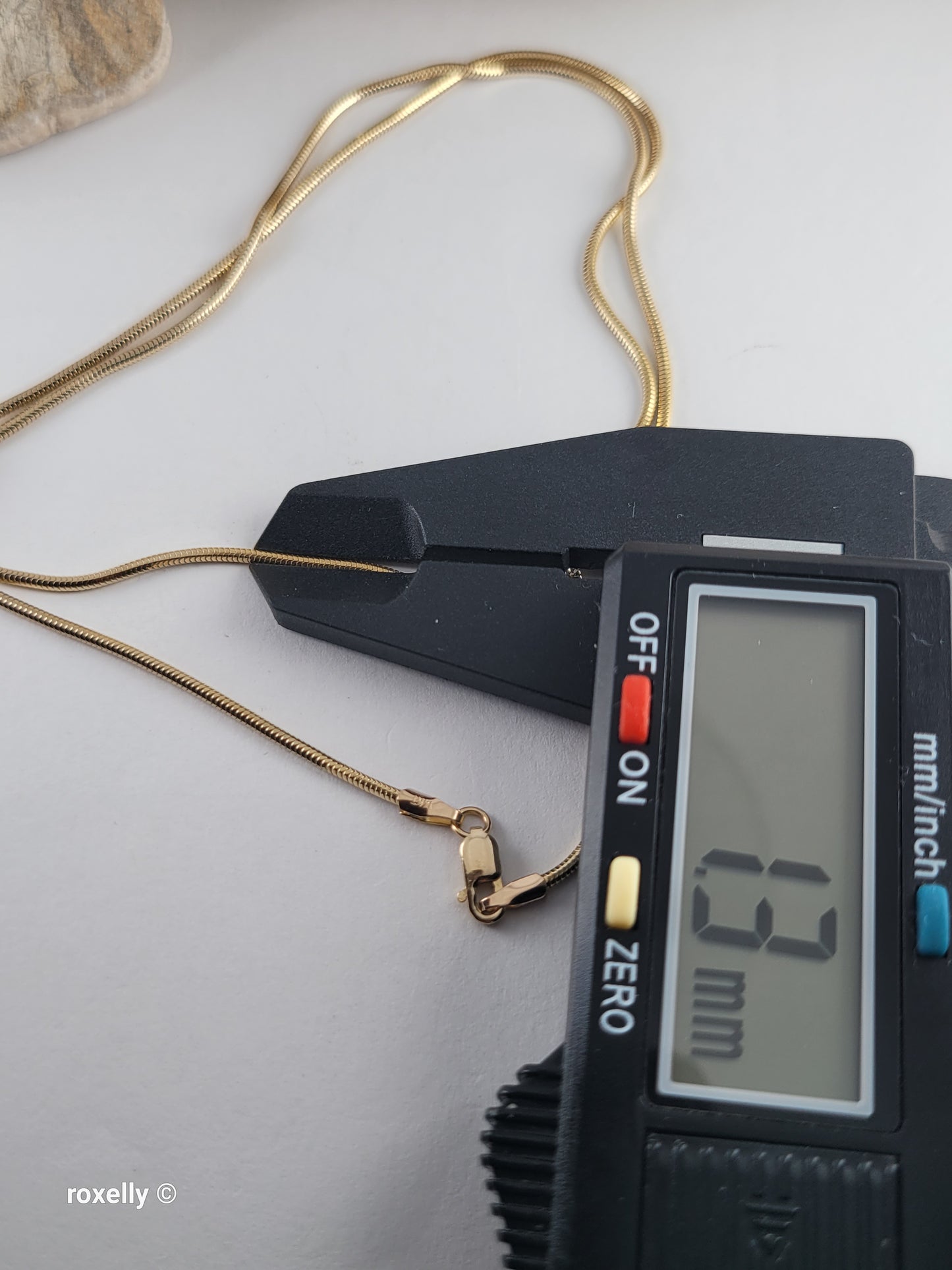 14K Yellow Gold Soga Necklace, Solid Gold!