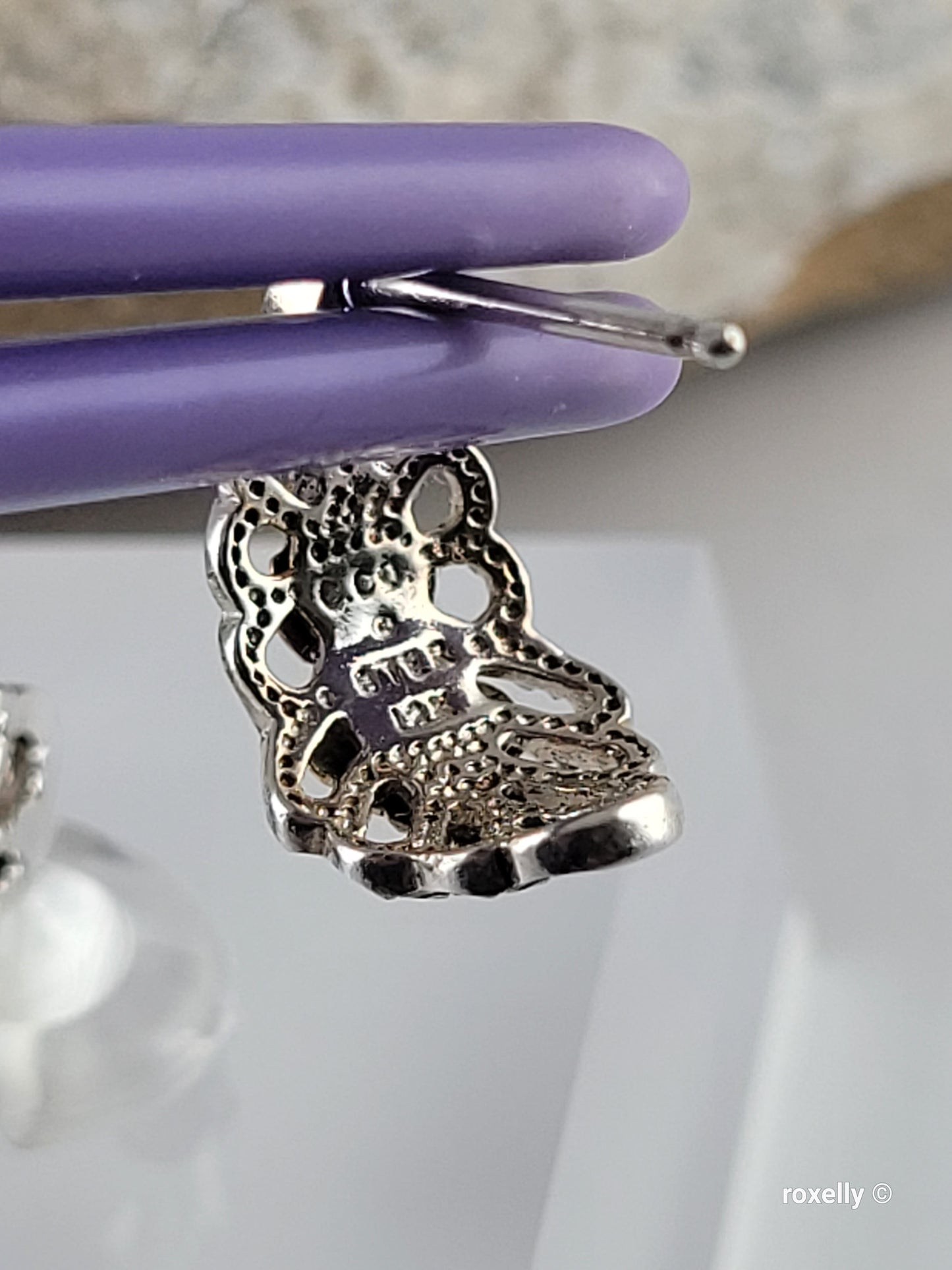 ❤️Sterling Silver and 10k Solid Gold Leaves-Shaped, Black Hills Earrings!