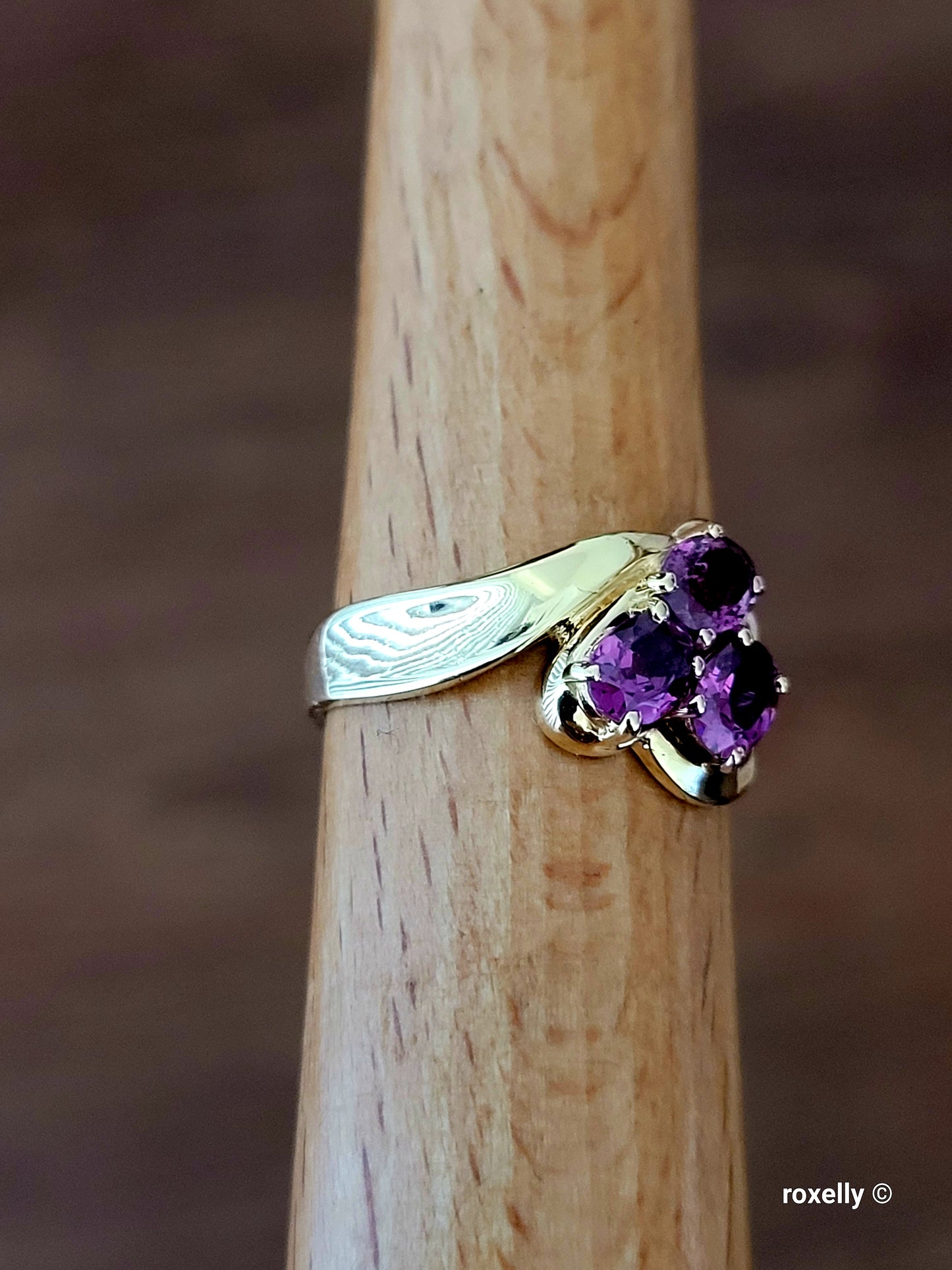 ❤️18k Size 6.75 Precious Solid Yellow Gold Tourmaline and Genuine Diamond Ring!