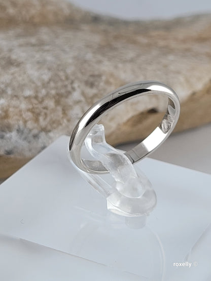 ❤️14k Size 6.75 Beautiful Solid White Gold Band Ring!