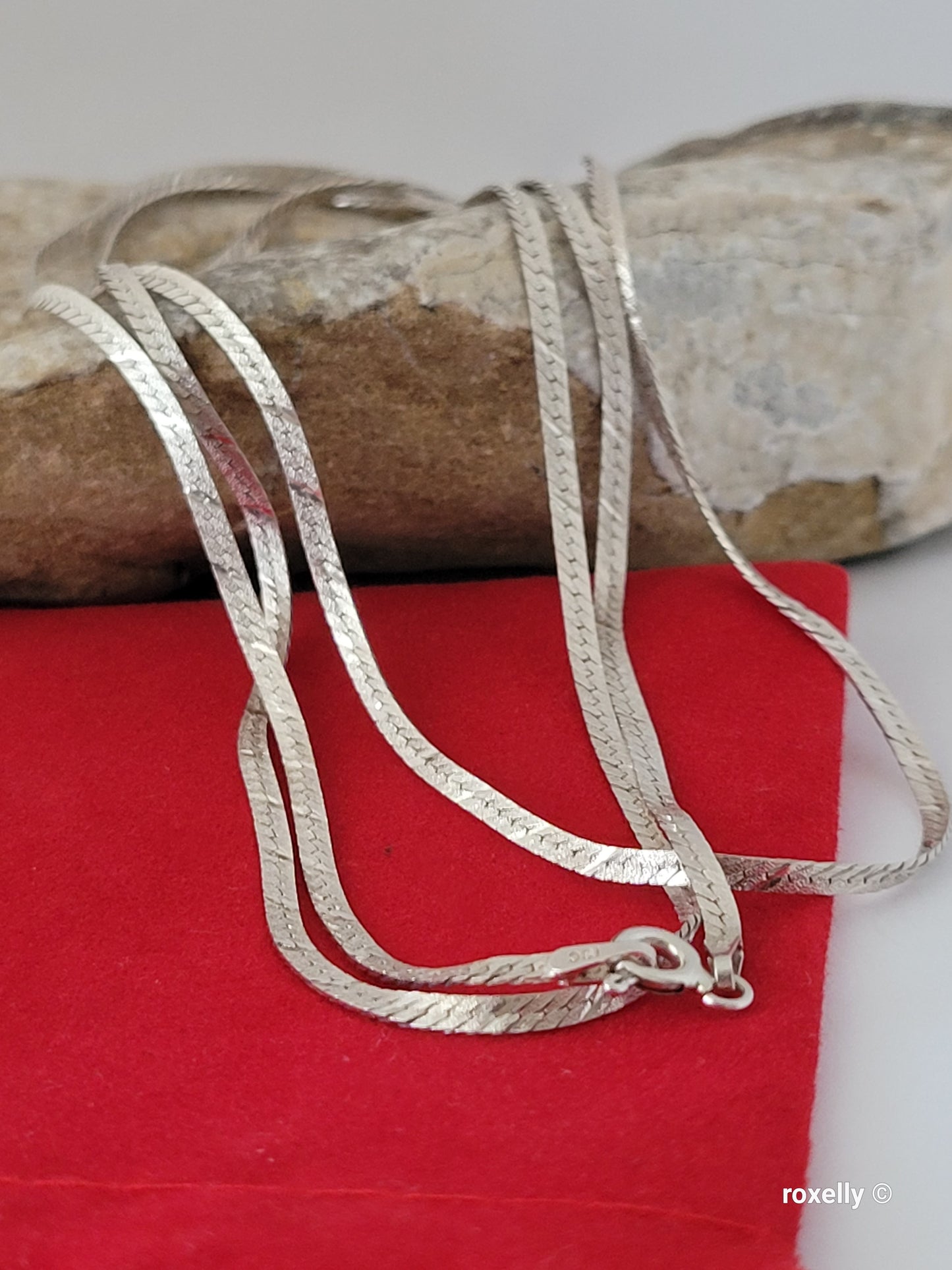 ❤️925 Vintage Sterling Silver Italy Necklace!