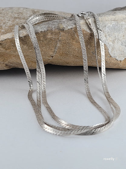 ❤️925 Vintage Sterling Silver Italy Necklace!