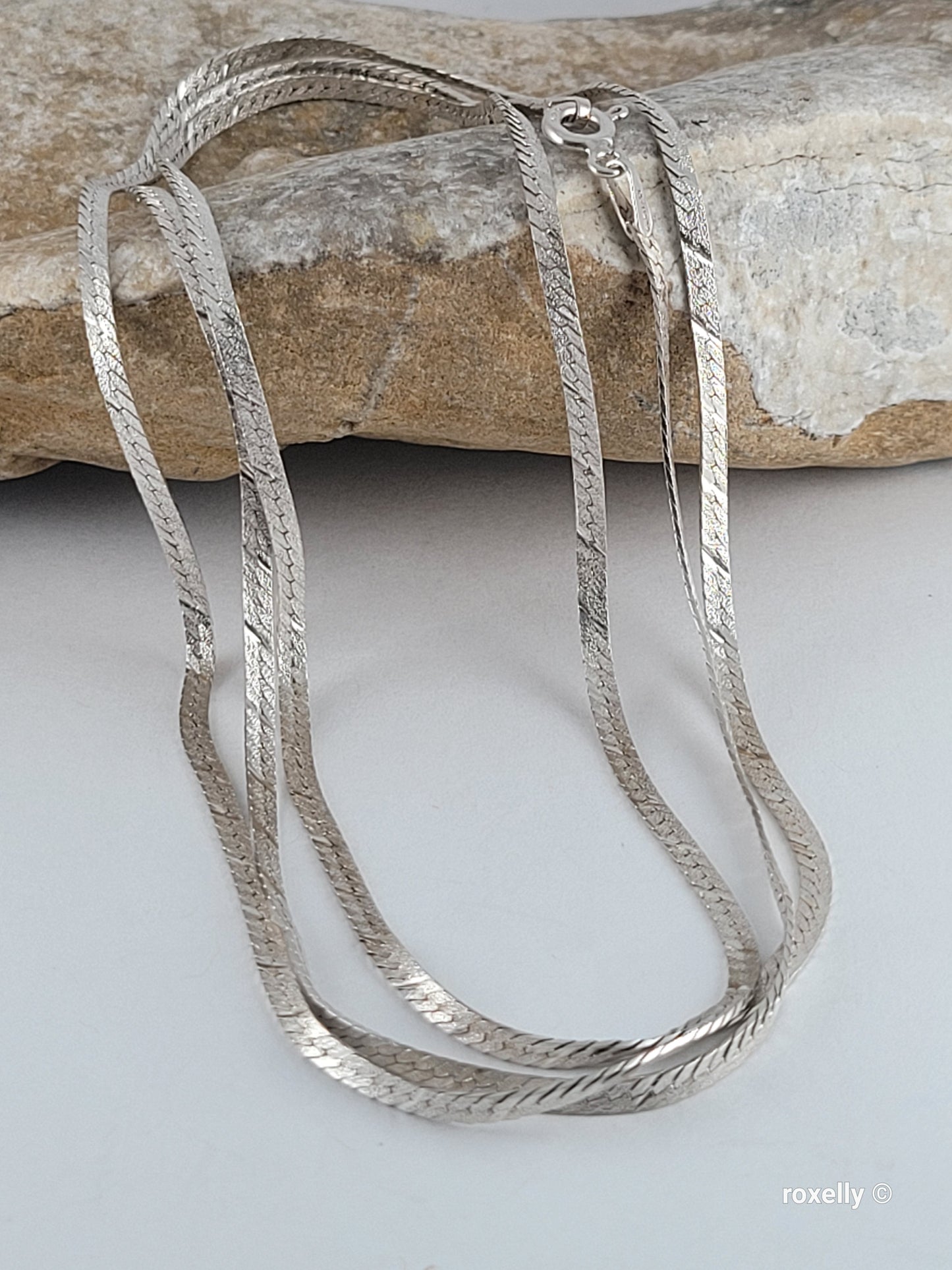❤️925 Vintage Sterling Silver Italy Necklace!