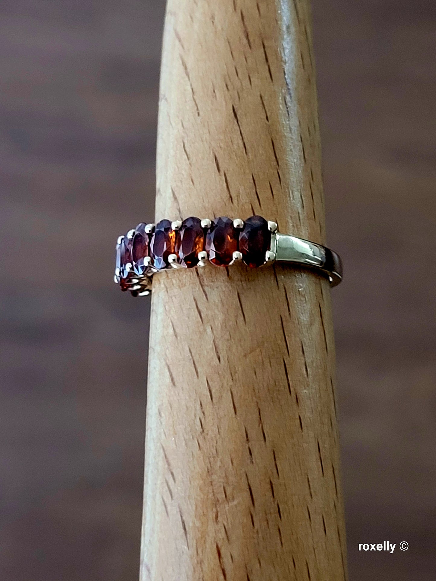 14k Yellow Gold Citrine Madeira Ring Size 8 Solid Gold