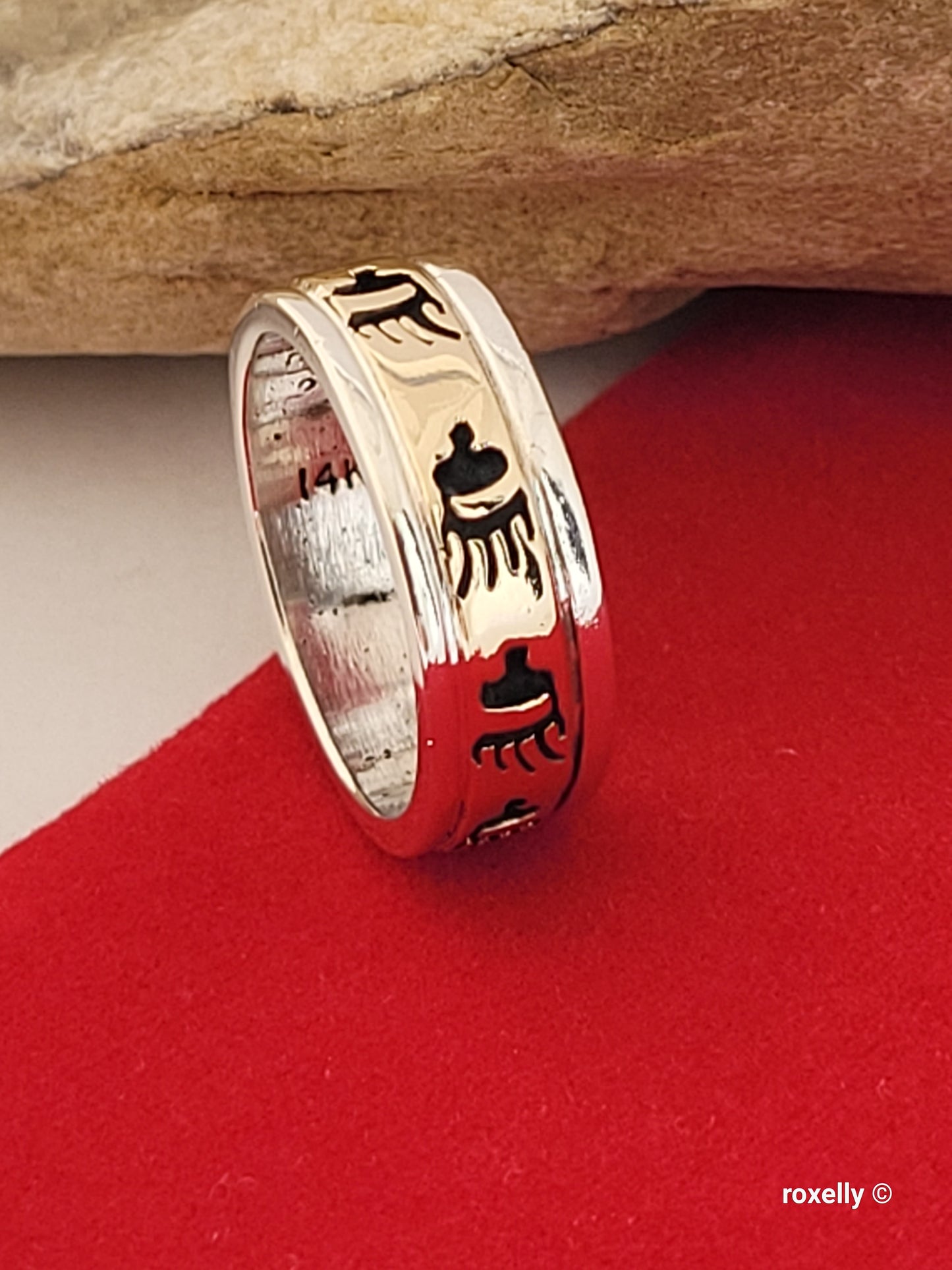 925 Sterling Silver and 14K Yellow Gold Ring Size 5
