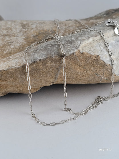 925 Sterling Silver Chain Necklace 16 Inches