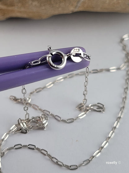 925 Sterling Silver Chain Necklace 16 Inches