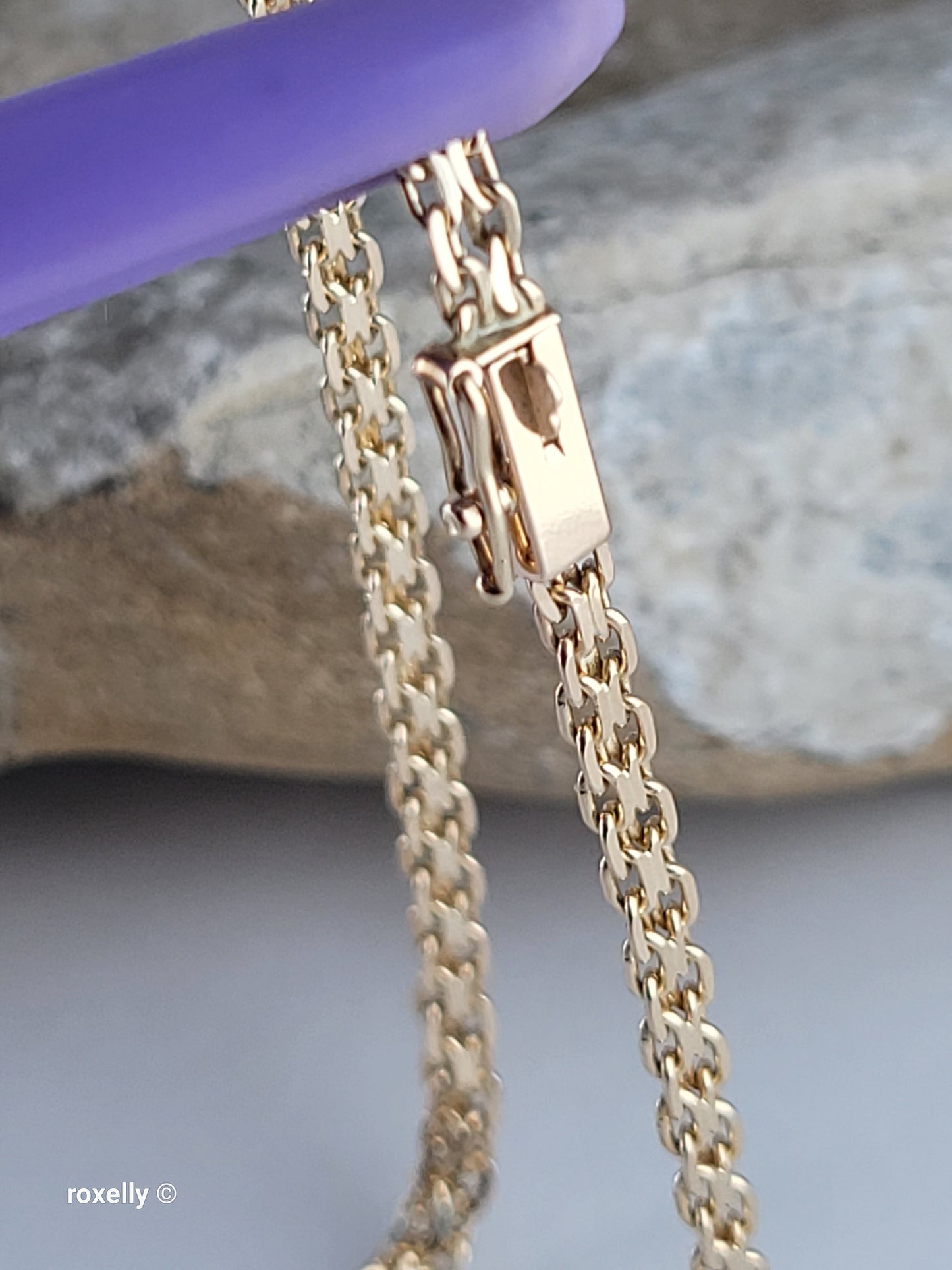 14K Yellow Gold Bismark Link Bracelet, Solid Gold!