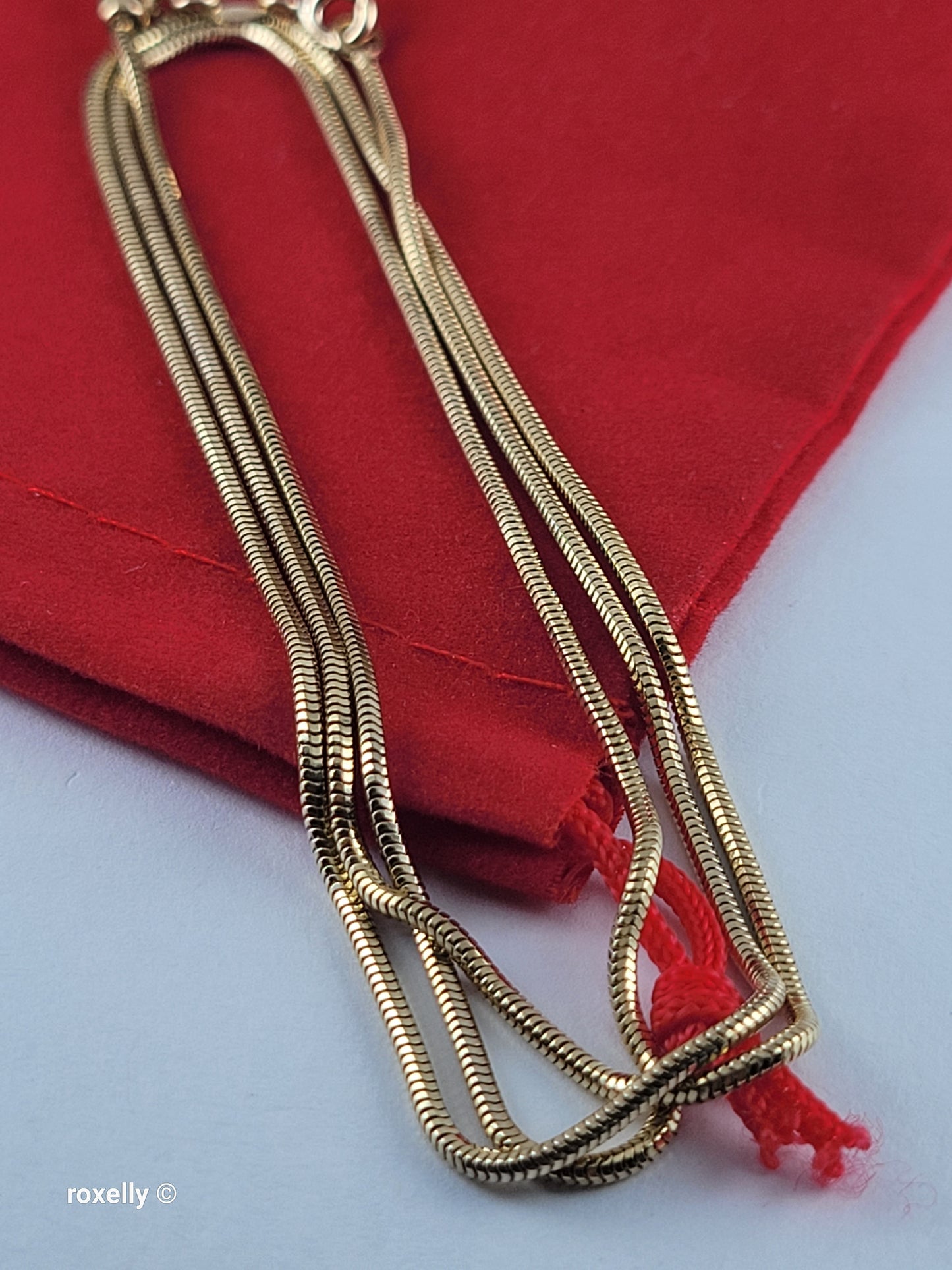 Milor 14K Yellow Gold Adjustable Flexible Necklace, Solid Gold – Made in Italy